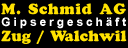 Gipser - Gipsergesch�ft Mortiz Schmid AG Zug Walchwil 