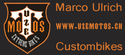 UZE Motos - Marco Ulrich UzeMotos Custombike Streetfighter Regal Raptor Chopper Goldau Schwyz Schweiz